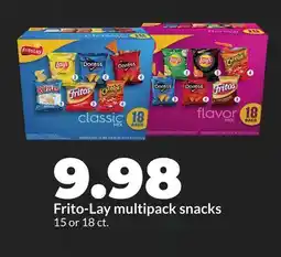 Hy-Vee Frito-Lay multipack snacks offer