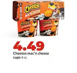 Hy-Vee Cheetos mac'n cheese cups offer