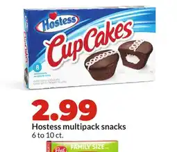 Hy-Vee Hostess multipack snacks offer