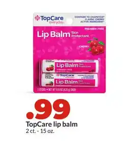 Hy-Vee TopCare lip balm offer