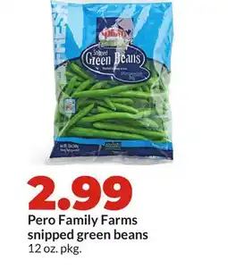 Hy-Vee Pero Family Farms snipped green beans offer