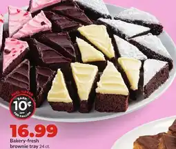 Hy-Vee Bakery-fresh brownie tray offer