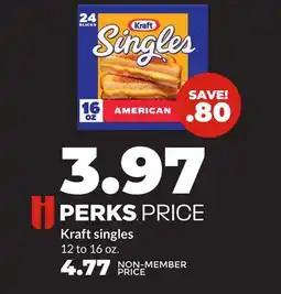 Hy-Vee Kraft singles offer