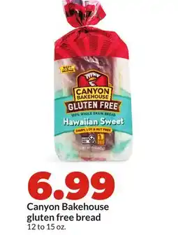 Hy-Vee Canyon Bakehouse gluten free bread offer