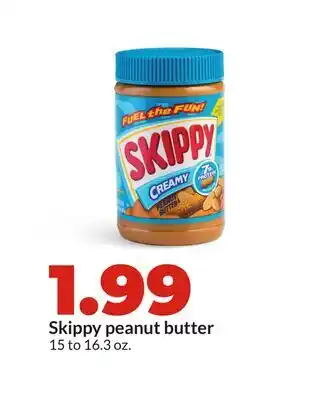 Hy-Vee Skippy peanut butter offer