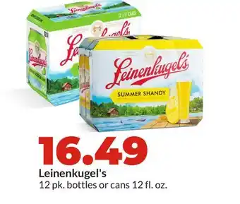 Hy-Vee Leinenkugel's offer