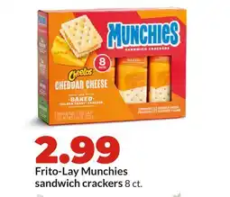 Hy-Vee Frito-Lay Munchies sandwich crackers offer