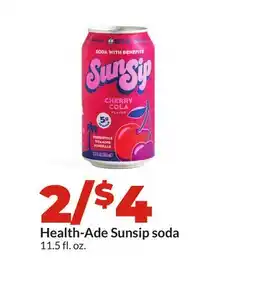 Hy-Vee Health-Ade Sunsip soda offer