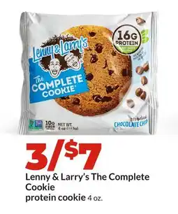 Hy-Vee Lenny & Larry's The Complete Cookie protein cookie offer