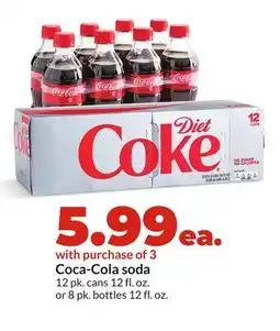 Hy-Vee Coca-Cola soda offer