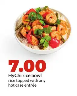 Hy-Vee HyChi rice bowl offer
