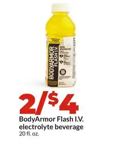 Hy-Vee BodyArmor Flash I.V.electrolyte beverage offer