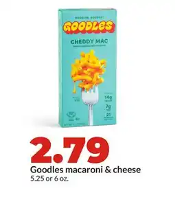Hy-Vee Goodles macaroni & cheese offer