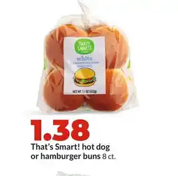 Hy-Vee That's Smart! hot dog or hamburger buns offer