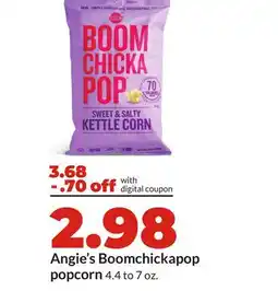 Hy-Vee Angie's Boomchickapop popcorn offer