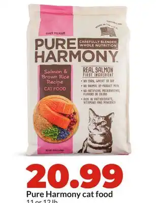 Hy-Vee Pure Harmony cat food offer