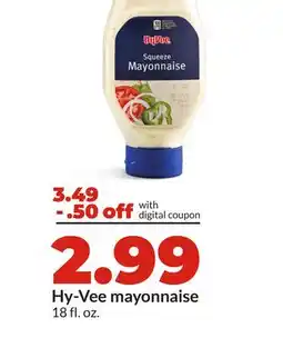 Hy-Vee Hy-Vee mayonnaise offer