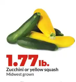 Hy-Vee Zucchini or yellow squash offer