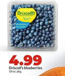 Hy-Vee Driscoll's blueberries offer