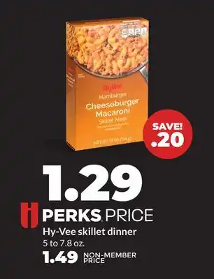 Hy-Vee Hy-Vee skillet dinner offer