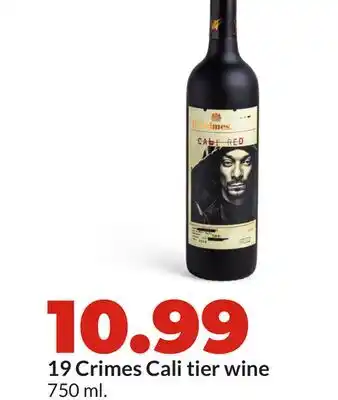 Hy-Vee 19 Crimes Cali tier wine offer