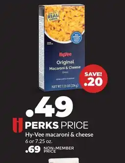 Hy-Vee Hy-Vee macaroni & cheese offer