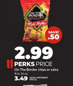 Hy-Vee On The Border chips or salsa offer