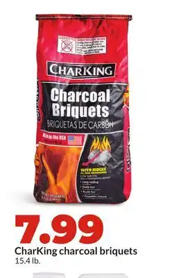Hy-Vee CharKing charcoal briquets offer