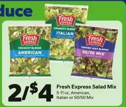 Save a Lot Fresh Express Salad Mix offer