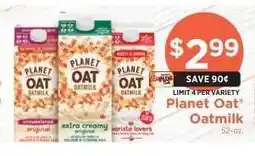 ShopRite Planet Oat Oatmilk offer