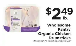 ShopRite Wholesome Pantry Organic Chicken Drumsticks offer