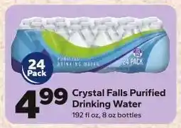 Save a Lot Crystal Falls Purified Drinking Water offer