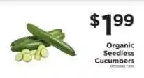 ShopRite Organic Seedless Cucumbers offer