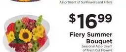 ShopRite Fiery Summer Bouquet offer