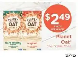 ShopRite Planet Oat offer