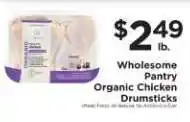ShopRite Wholesome Pantry Organic Chicken Drumsticks offer