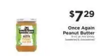 ShopRite Once Again Peanut Butter offer