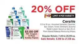 ShopRite CeraVé offer