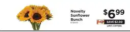 ShopRite Novelty Sunflower Bunch offer