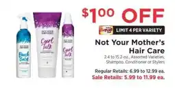 ShopRite Not Your Mother's Hair Care offer