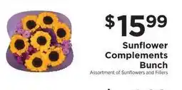 ShopRite Sunflower Complements Bunch offer