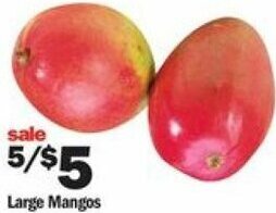 Meijer Large Mangos offer