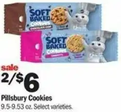Meijer Pillsbury Cookies 9.5-9.53 oz offer
