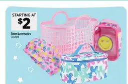 Dollar General Dorm Accessories offer