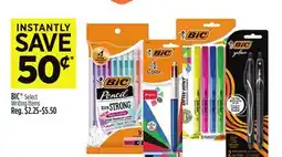 Dollar General BIC Select Writing Items offer