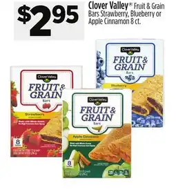 Dollar General Clover Valley Fruit & Grain Bars offer