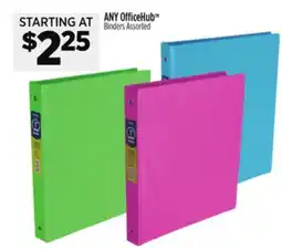 Dollar General OfficeHub Binders offer