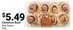 Redner's Warehouse Cinnamon buns del's pastry offer