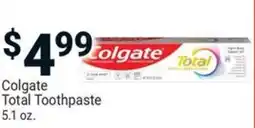 Colgate total toothpaste