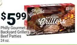 Redner's Warehouse Philly gourmet backyard grillers beef patties offer